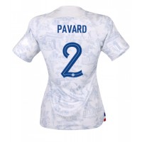 Fotbalové Dres Francie Benjamin Pavard #2 Dámské Venkovní MS 2022 Krátký Rukáv